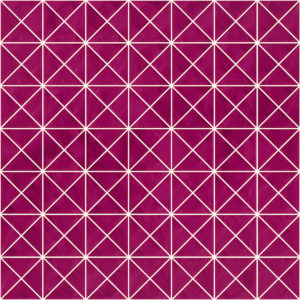 Pastilhas Rivesti Triangular Bordô Açaí 33 x 33 cm
