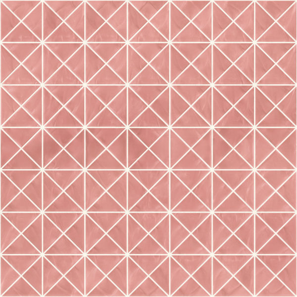 Pastilhas Rivesti Triangular Rosa Embaúba 33 x 33 cm